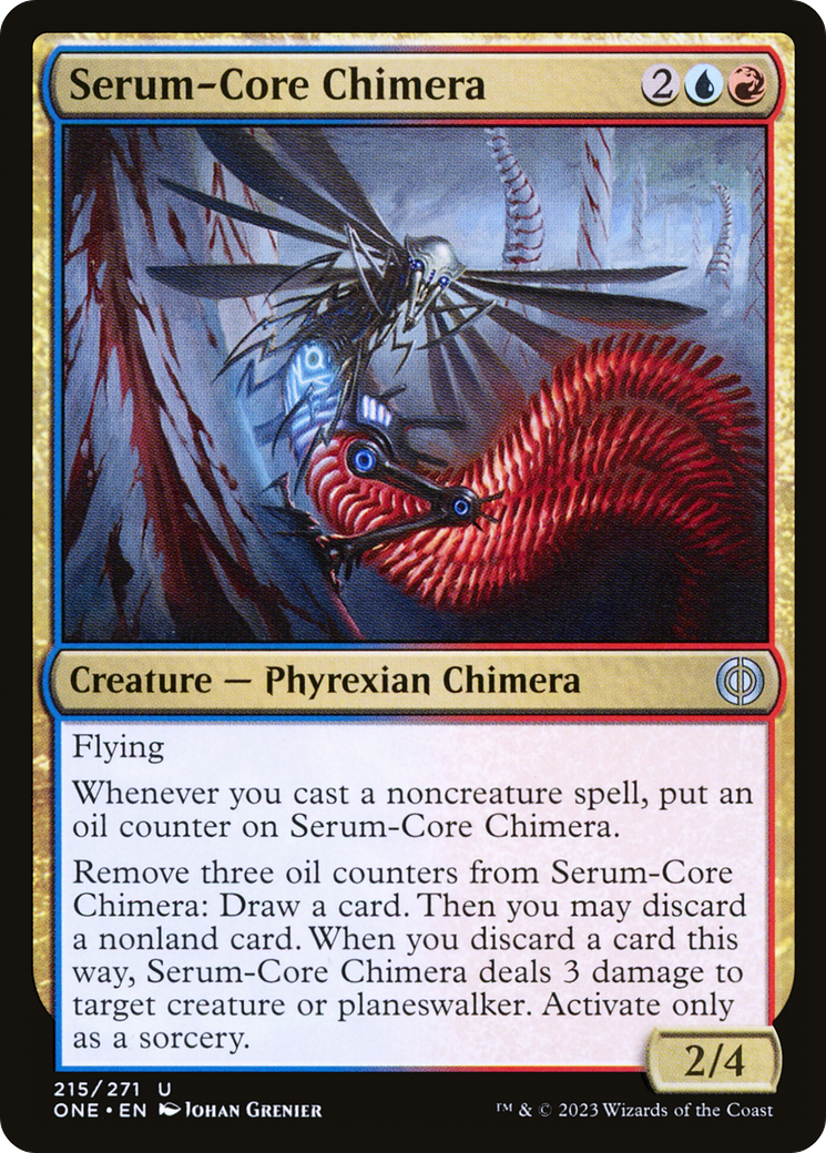 Serum-Core Chimera [Phyrexia: All Will Be One] | Gamer Loot