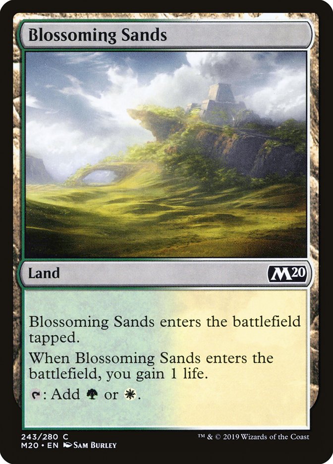 Blossoming Sands [Core Set 2020] | Gamer Loot