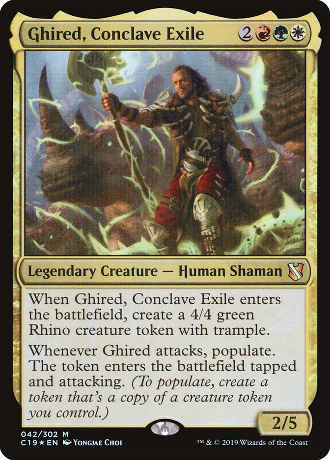 Ghired, Conclave Exile [Commander 2019] | Gamer Loot