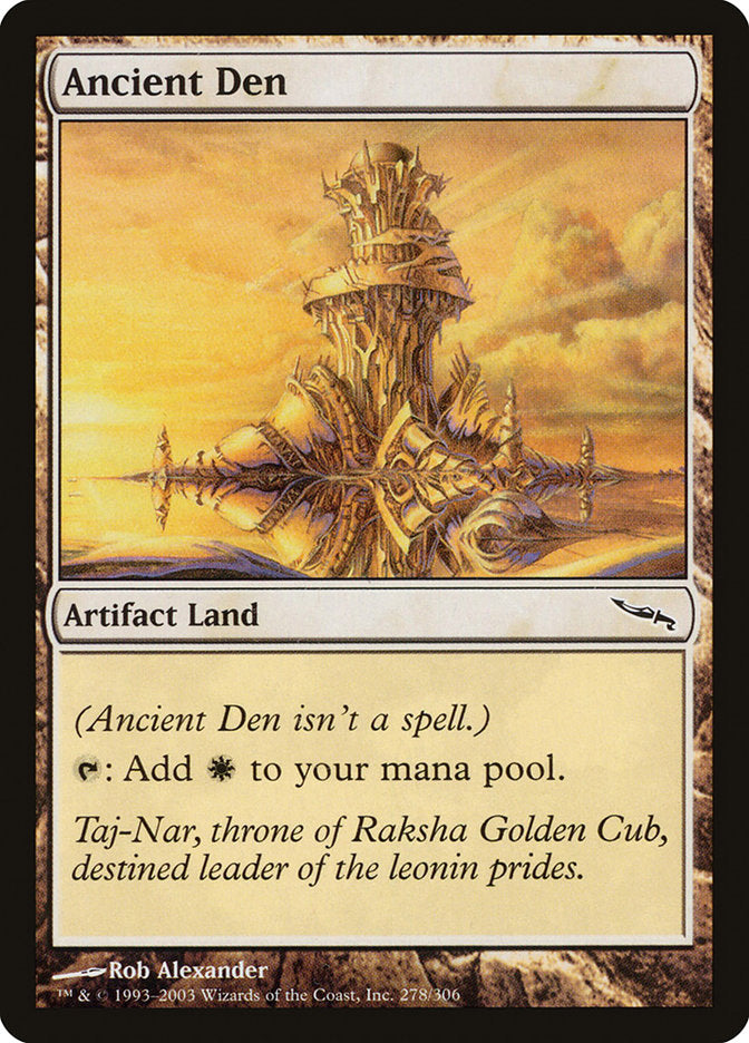 Ancient Den [Mirrodin] | Gamer Loot