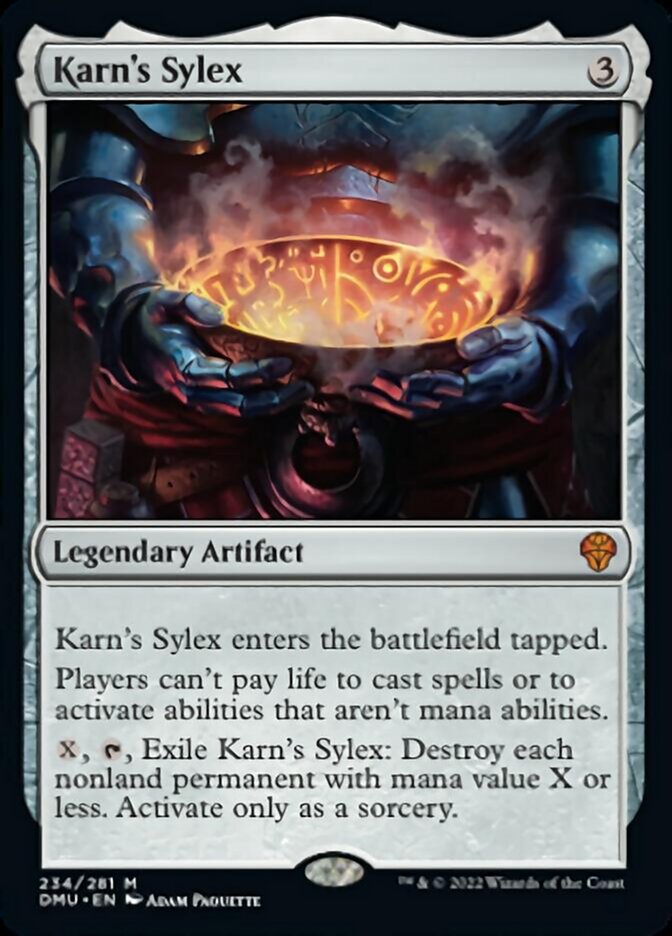 Karn's Sylex [Dominaria United] | Gamer Loot