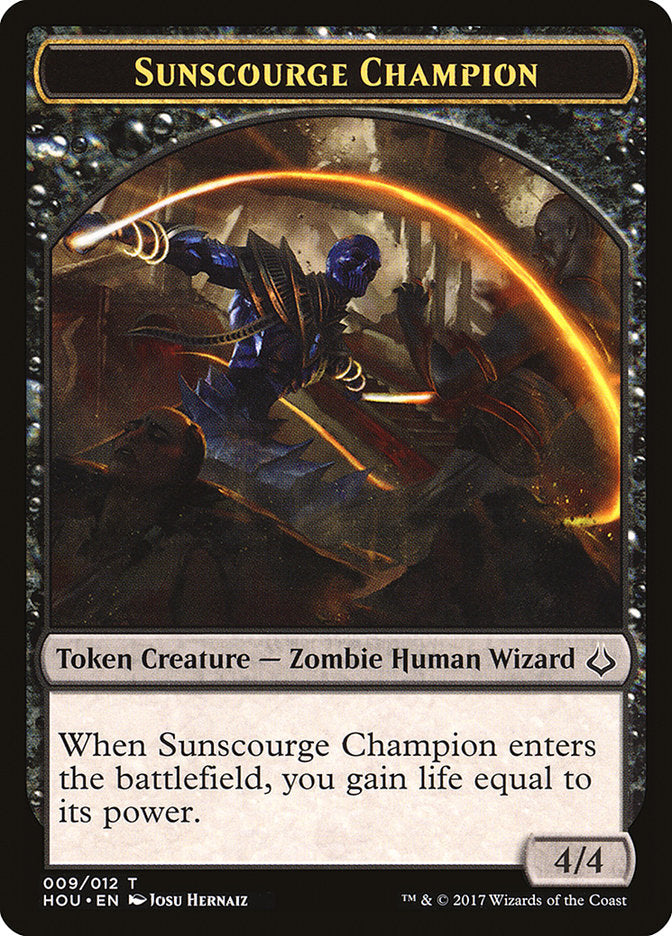 Sunscourge Champion [Hour of Devastation Tokens] | Gamer Loot