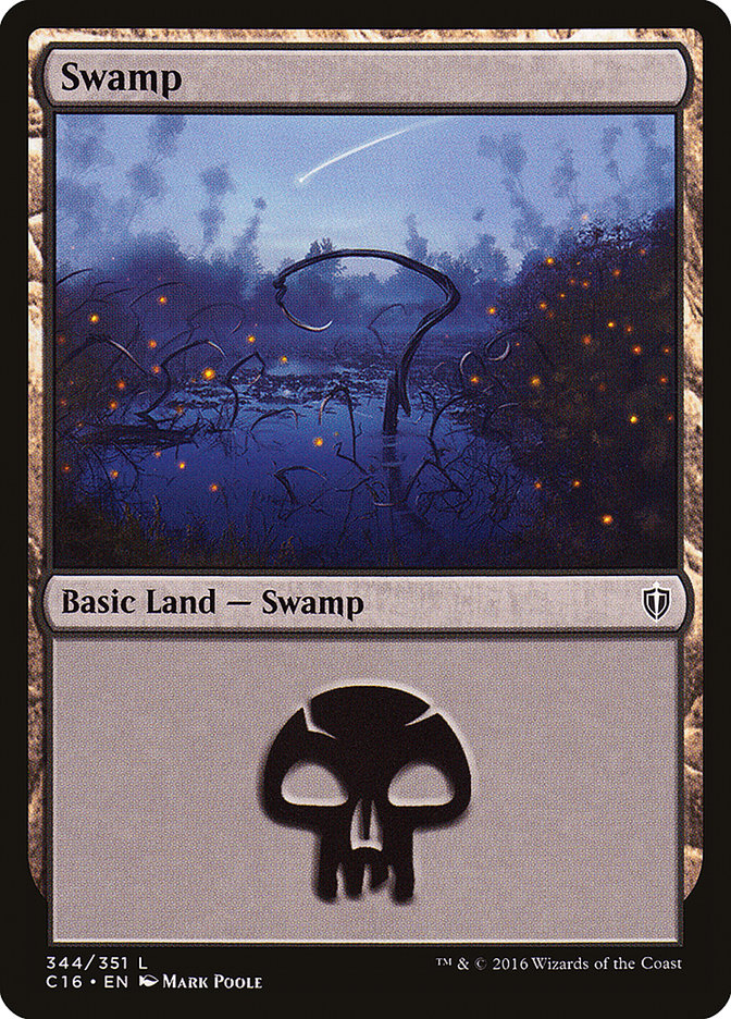 Swamp (344) [Commander 2016] | Gamer Loot