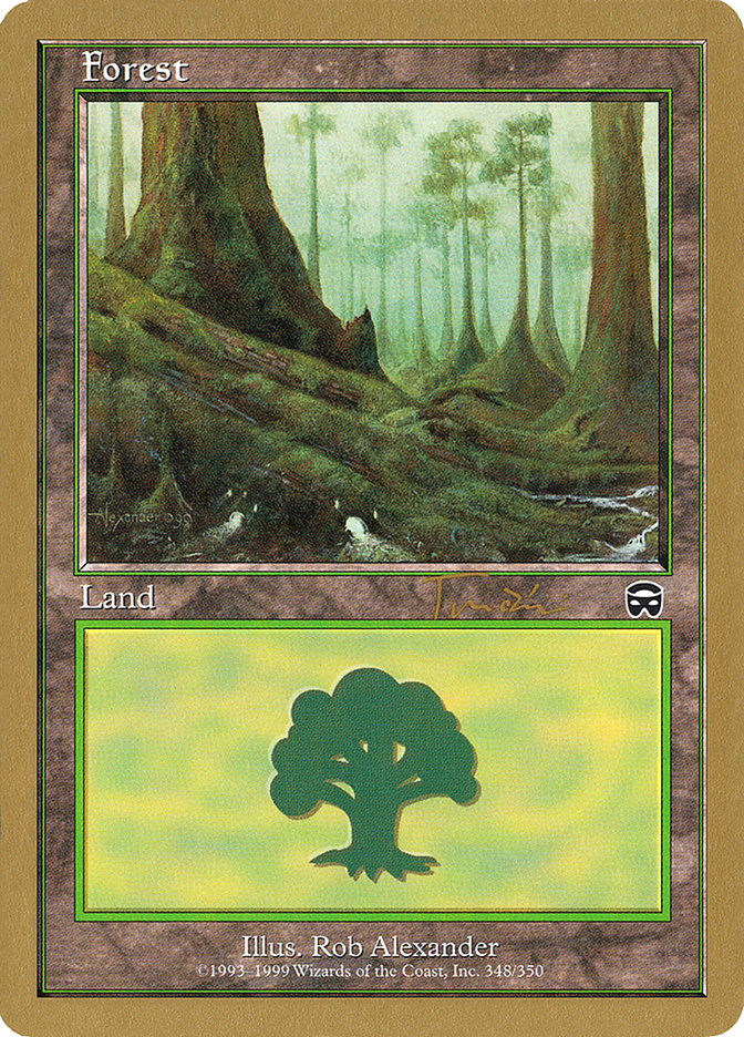 Forest (jt348) (Jan Tomcani) [World Championship Decks 2001] | Gamer Loot