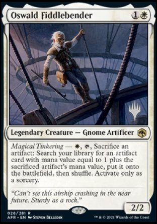 Oswald Fiddlebender (Promo Pack) [Dungeons & Dragons: Adventures in the Forgotten Realms Promos] | Gamer Loot