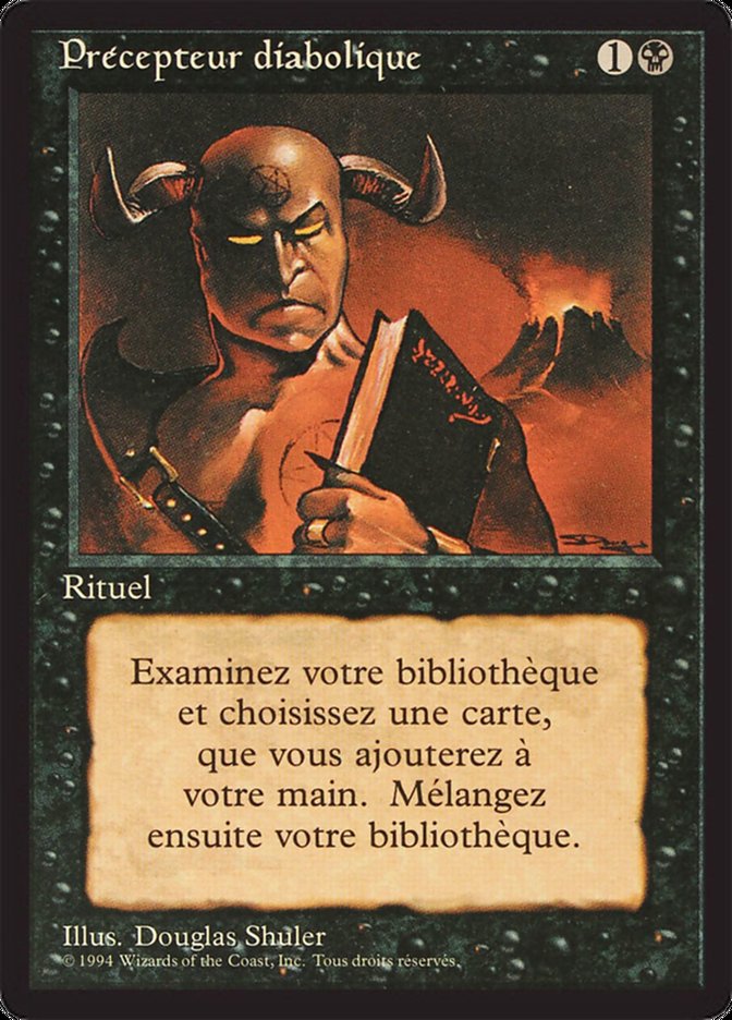 Demonic Tutor [Foreign Black Border] | Gamer Loot
