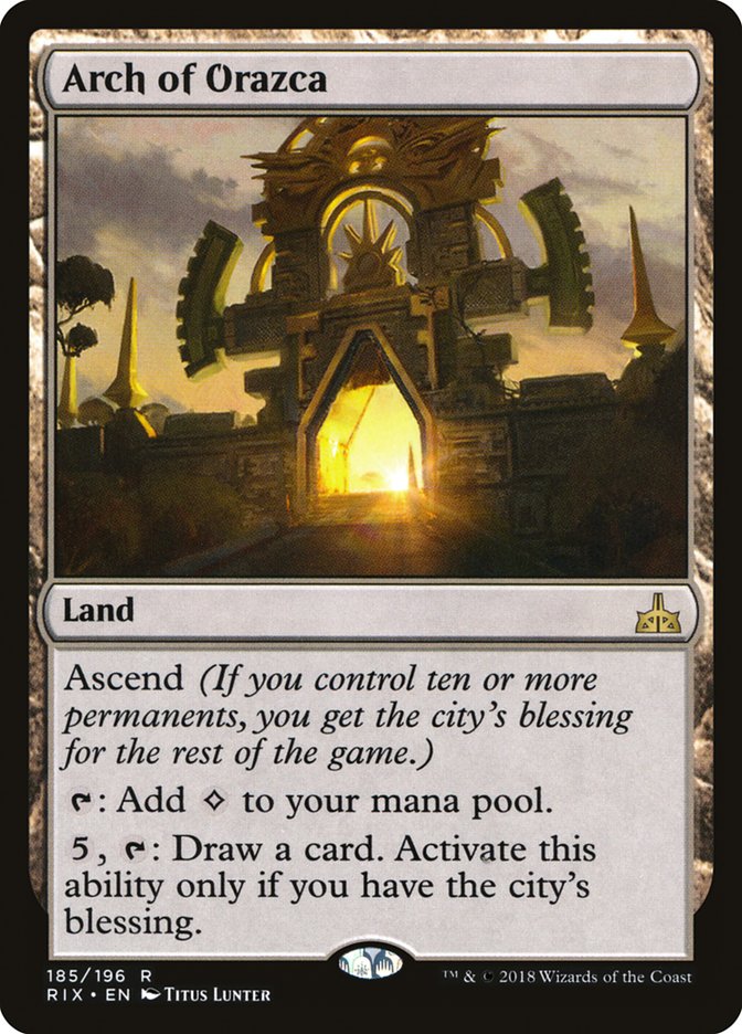 Arch of Orazca [Rivals of Ixalan] | Gamer Loot