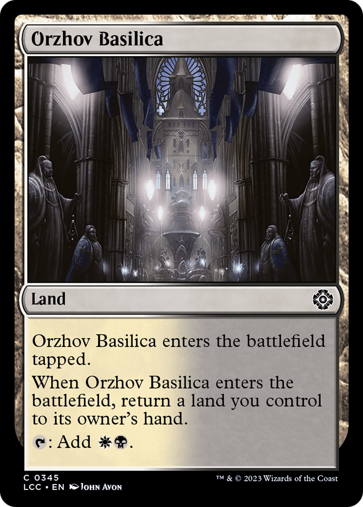 Orzhov Basilica [The Lost Caverns of Ixalan Commander] | Gamer Loot