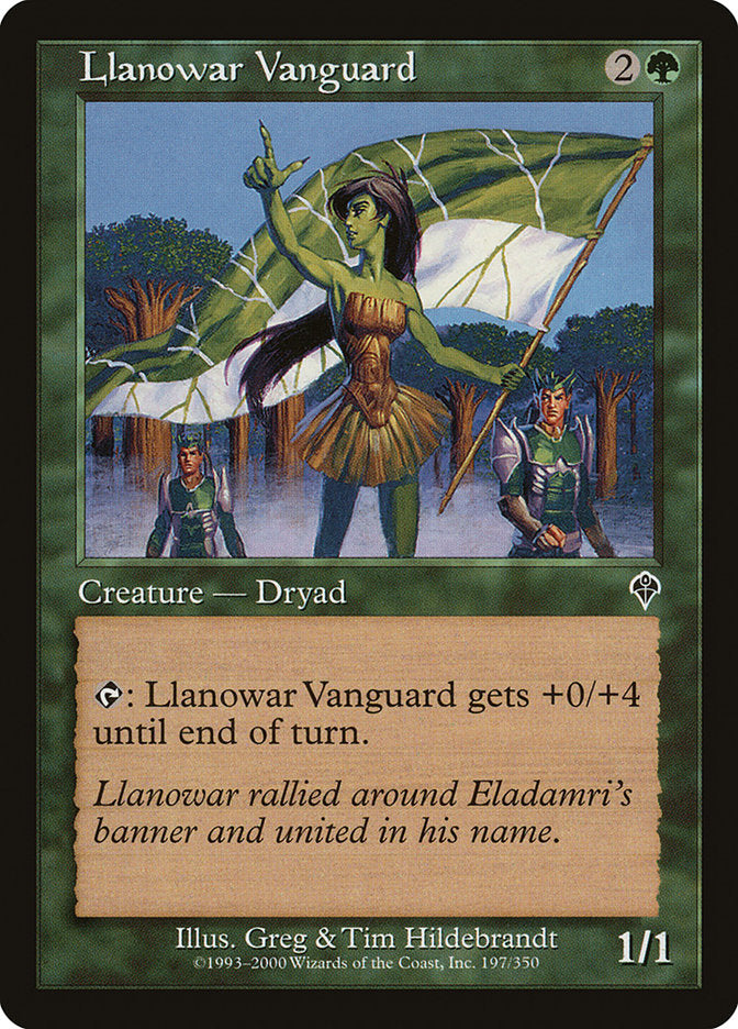 Llanowar Vanguard [Invasion] | Gamer Loot