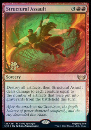 Structural Assault [Streets of New Capenna Prerelease Promos] | Gamer Loot