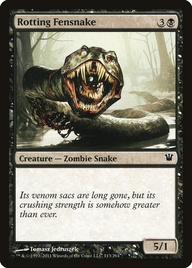 Rotting Fensnake [Innistrad] | Gamer Loot