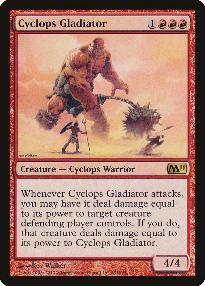 Cyclops Gladiator [Magic 2011] | Gamer Loot