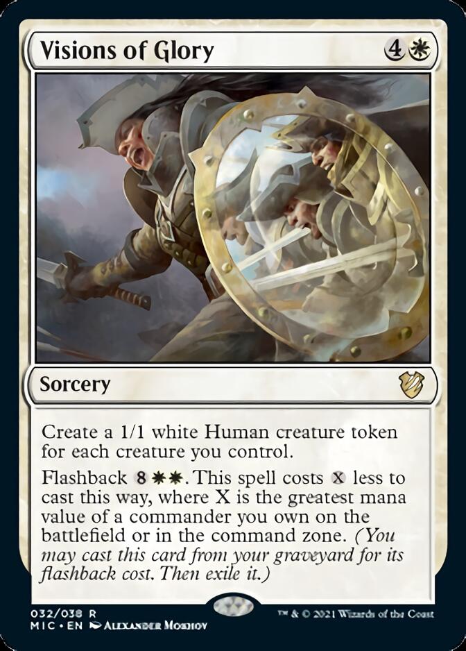 Visions of Glory [Innistrad: Midnight Hunt Commander] | Gamer Loot