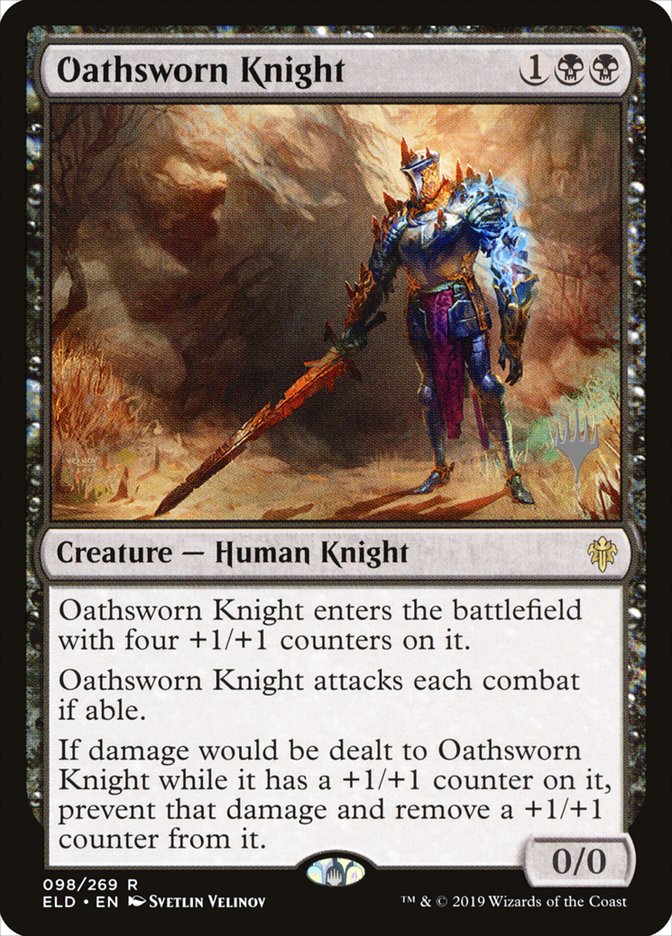 Oathsworn Knight (Promo Pack) [Throne of Eldraine Promos] | Gamer Loot