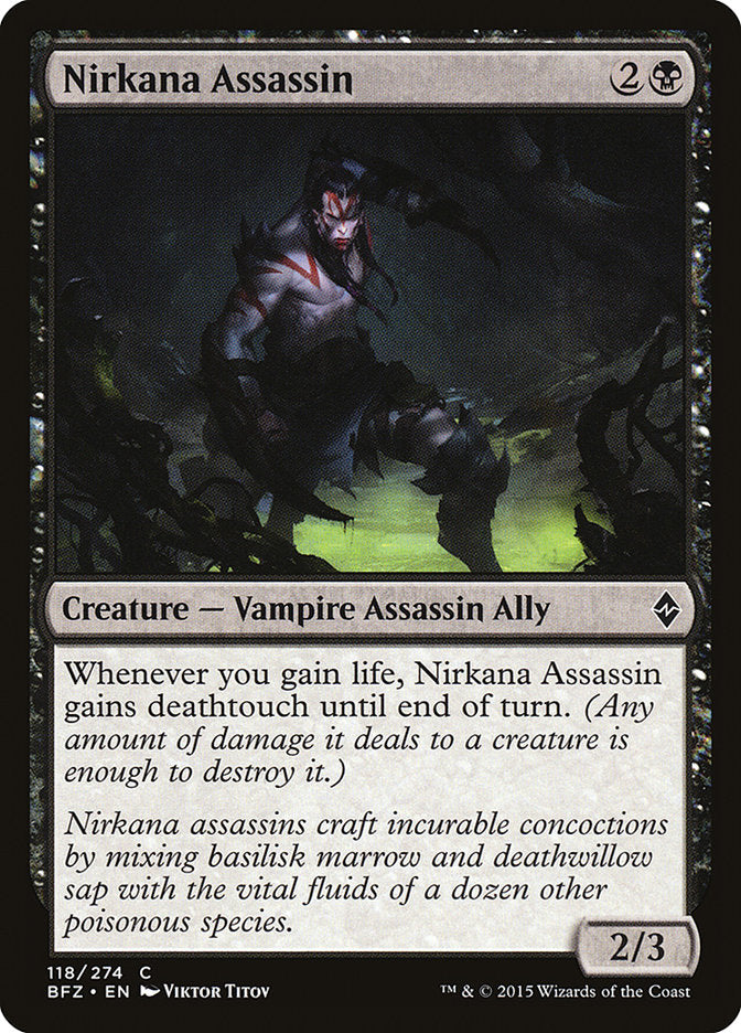 Nirkana Assassin [Battle for Zendikar] | Gamer Loot