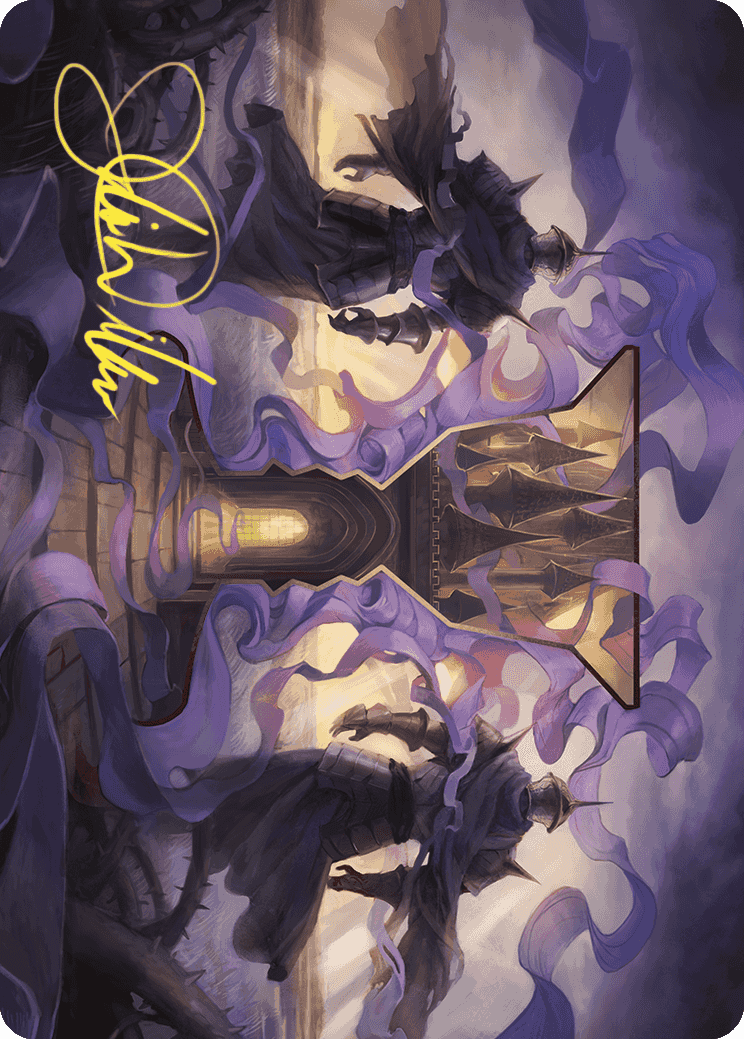 Court of Locthwain Art Card (Gold-Stamped Signature) [Wilds of Eldraine Art Series] | Gamer Loot