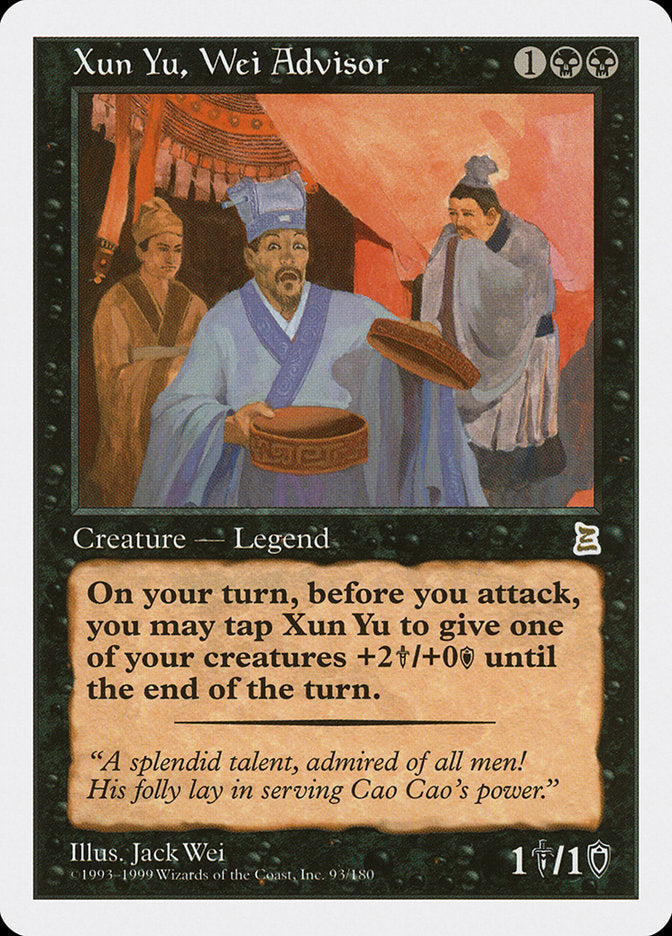 Xun Yu, Wei Advisor [Portal Three Kingdoms] | Gamer Loot