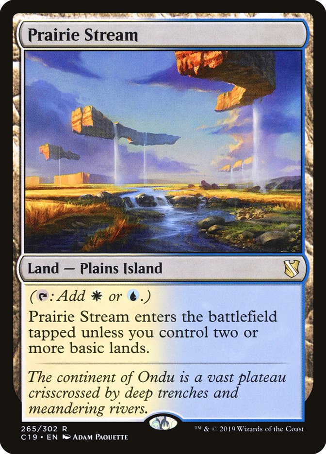 Prairie Stream [Commander 2019] | Gamer Loot