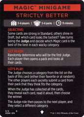 Strictly Better (Magic Minigame) [Innistrad: Crimson Vow Minigame] | Gamer Loot
