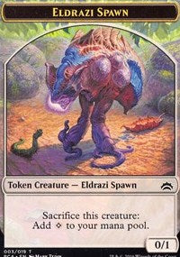 Eldrazi Spawn (003) // Eldrazi Double-sided Token [Planechase Anthology Tokens] | Gamer Loot