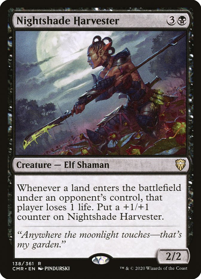 Nightshade Harvester [Commander Legends] | Gamer Loot