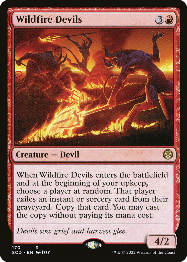 Wildfire Devils [Starter Commander Decks] | Gamer Loot