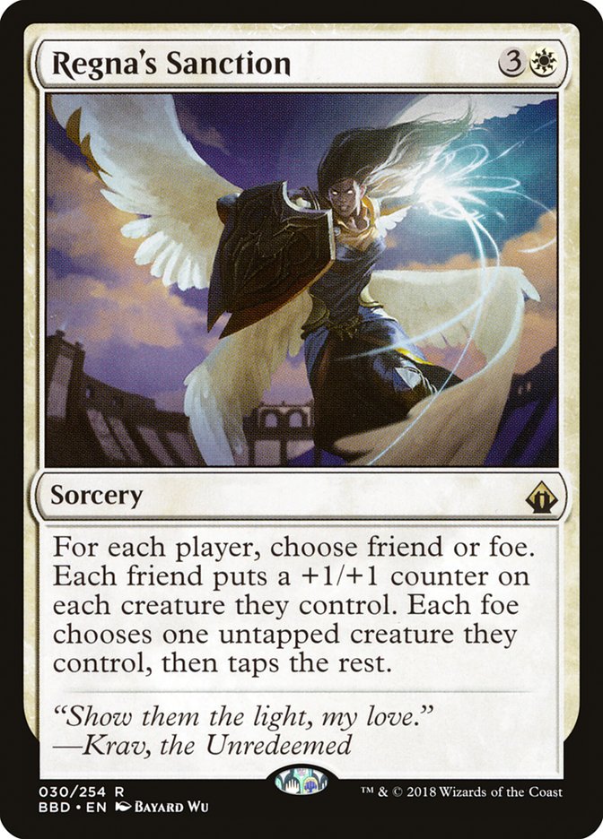 Regna's Sanction [Battlebond] | Gamer Loot