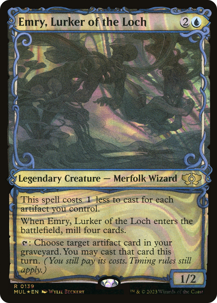 Emry, Lurker of the Loch (Halo Foil) [Multiverse Legends] | Gamer Loot