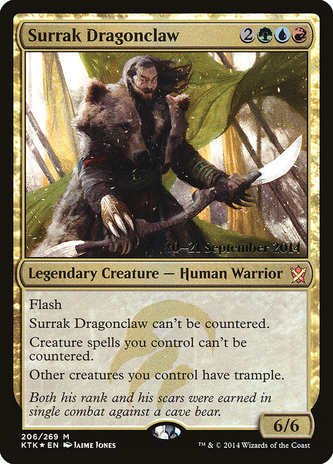 Surrak Dragonclaw  [Khans of Tarkir Prerelease Promos] | Gamer Loot