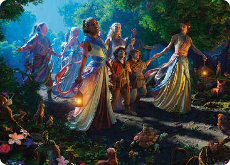Realm Seekers Art Card [The Lord of the Rings: Tales of Middle-earth Art Series] | Gamer Loot
