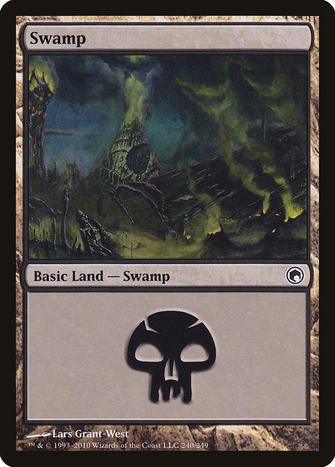 Swamp (240) [Scars of Mirrodin] | Gamer Loot