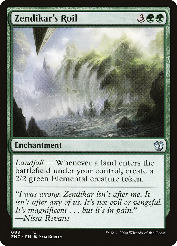 Zendikar's Roil [Zendikar Rising Commander] | Gamer Loot