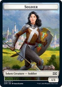 Soldier // Squirrel Double-sided Token [Double Masters Tokens] | Gamer Loot