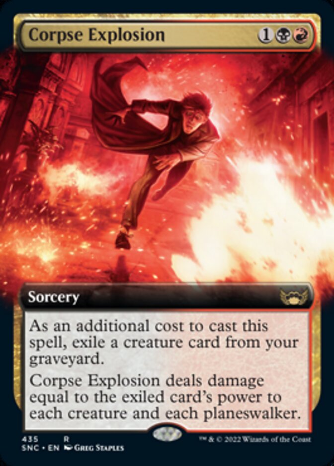 Corpse Explosion (Extended Art) [Streets of New Capenna] | Gamer Loot