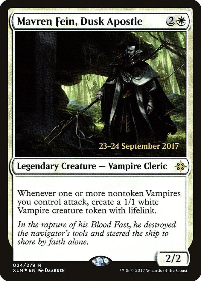 Mavren Fein, Dusk Apostle  [Ixalan Prerelease Promos] | Gamer Loot