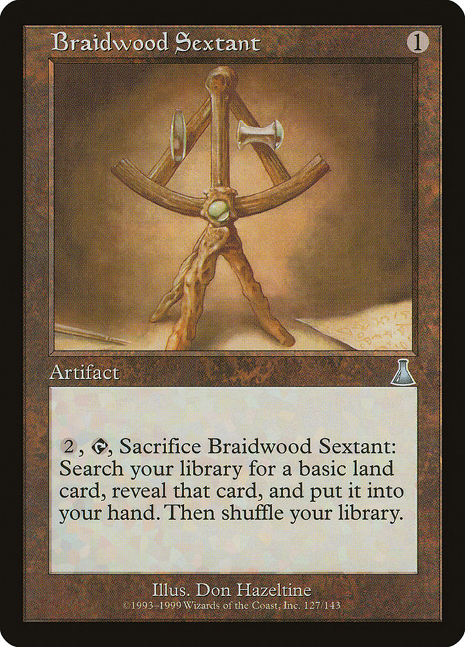 Braidwood Sextant [Urza's Destiny] | Gamer Loot