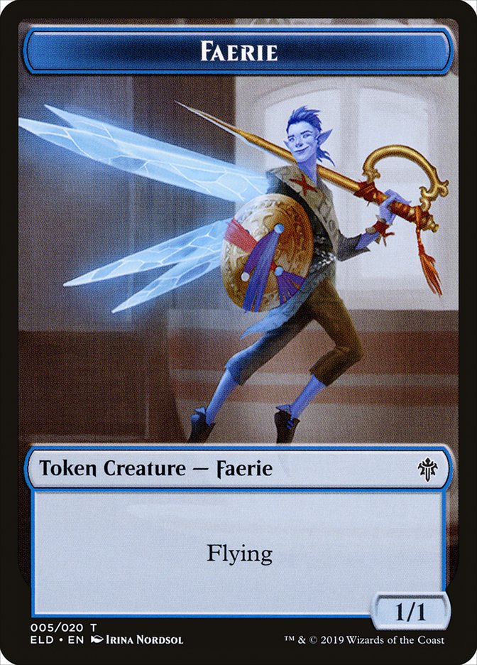 Faerie [Throne of Eldraine Tokens] | Gamer Loot