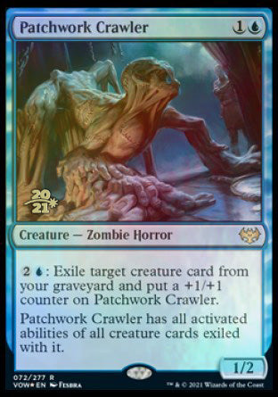 Patchwork Crawler [Innistrad: Crimson Vow Prerelease Promos] | Gamer Loot