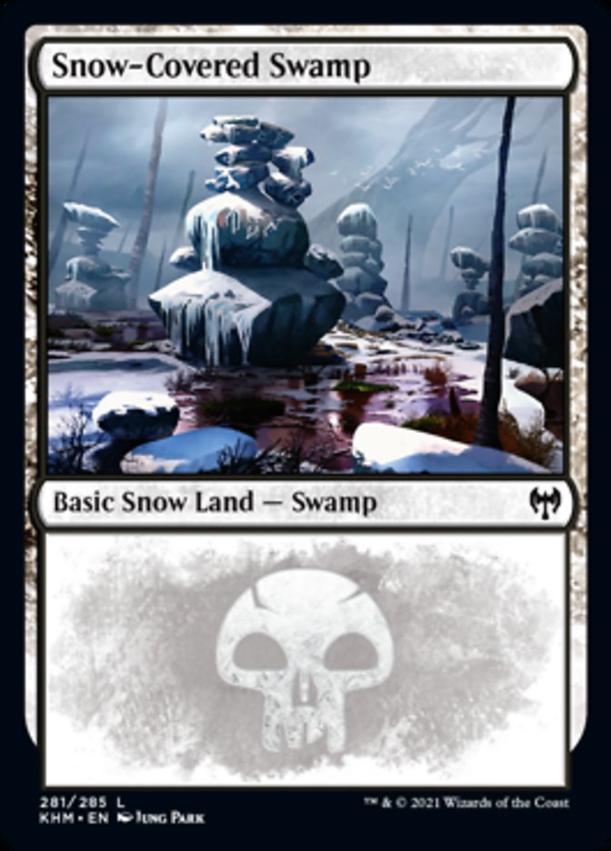 Snow-Covered Swamp (281) [Kaldheim] | Gamer Loot
