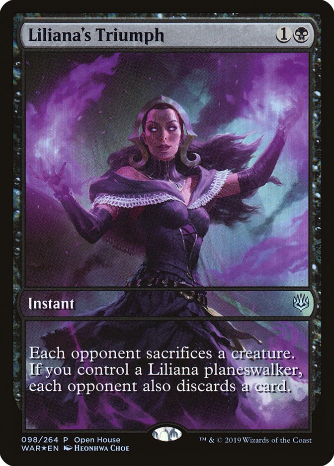 Liliana's Triumph (Open House) [War of the Spark Promos] | Gamer Loot