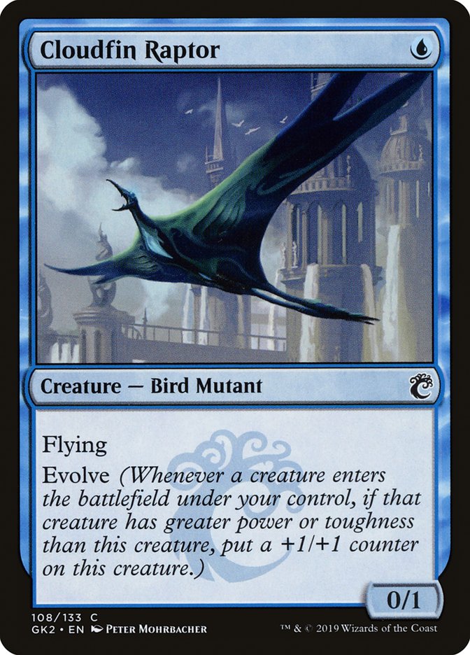 Cloudfin Raptor [Ravnica Allegiance Guild Kit] | Gamer Loot