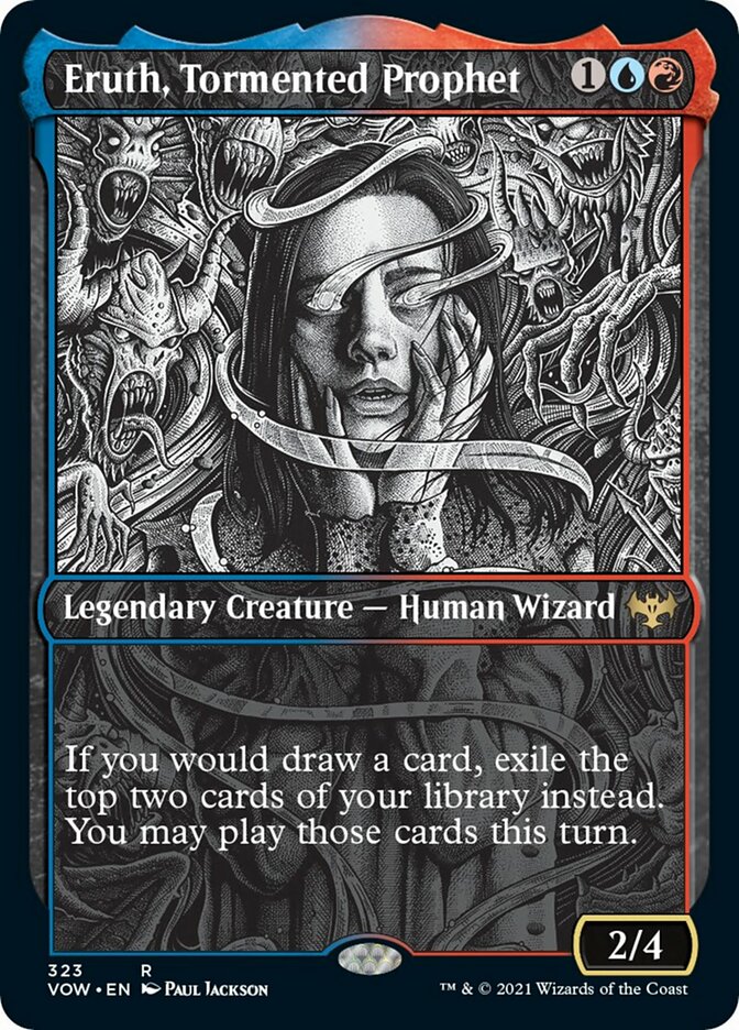 Eruth, Tormented Prophet (Showcase Eternal Night) [Innistrad: Crimson Vow] | Gamer Loot