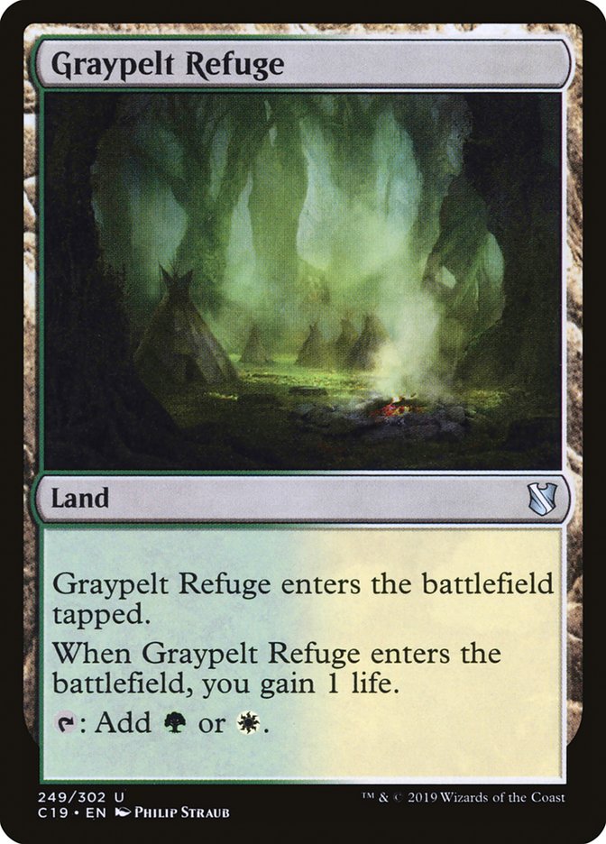 Graypelt Refuge [Commander 2019] | Gamer Loot