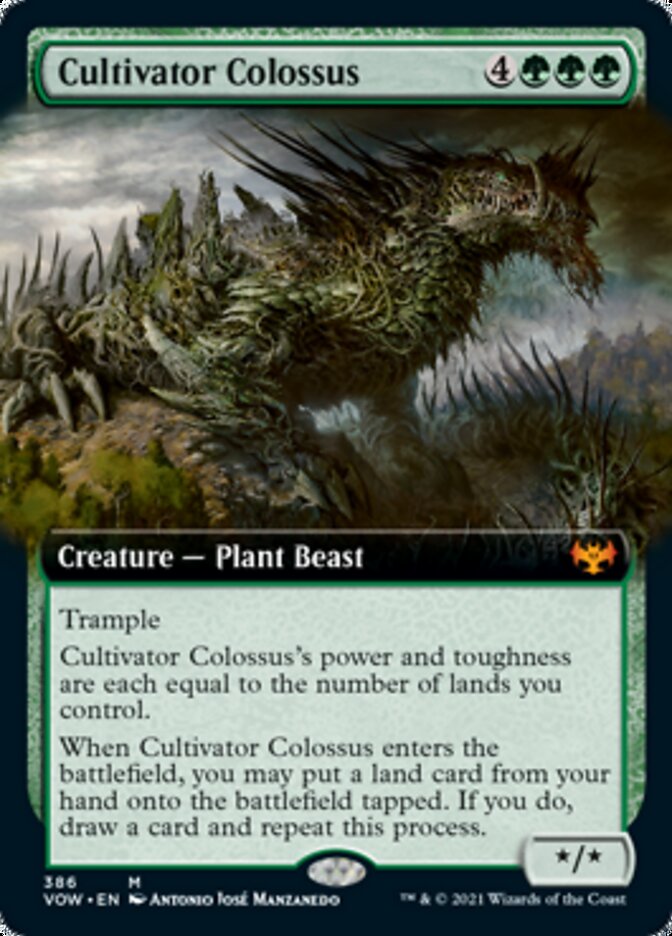 Cultivator Colossus (Extended) [Innistrad: Crimson Vow] | Gamer Loot