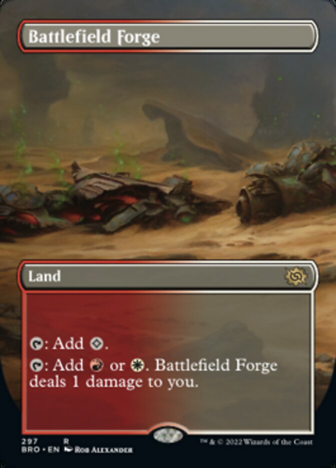 Battlefield Forge (Borderless Alternate Art) [The Brothers' War] | Gamer Loot