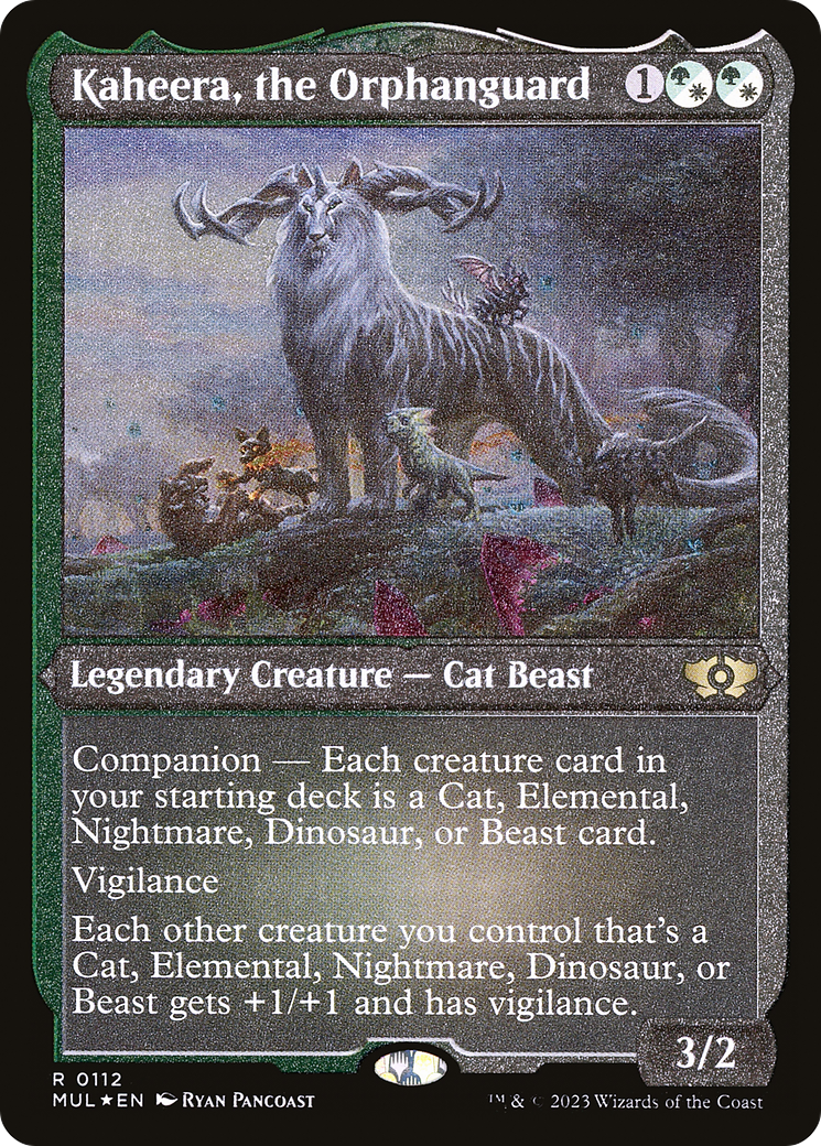 Kaheera, the Orphanguard (Foil Etched) [Multiverse Legends] | Gamer Loot