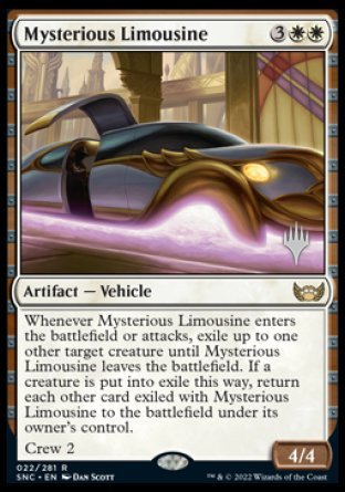 Mysterious Limousine (Promo Pack) [Streets of New Capenna Promos] | Gamer Loot