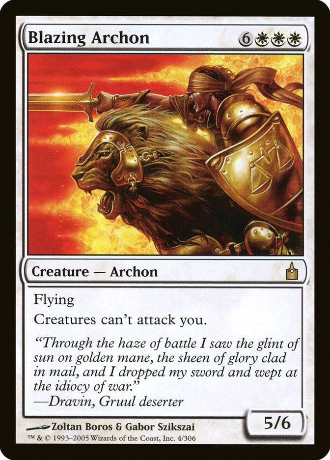 Blazing Archon [Ravnica: City of Guilds] | Gamer Loot