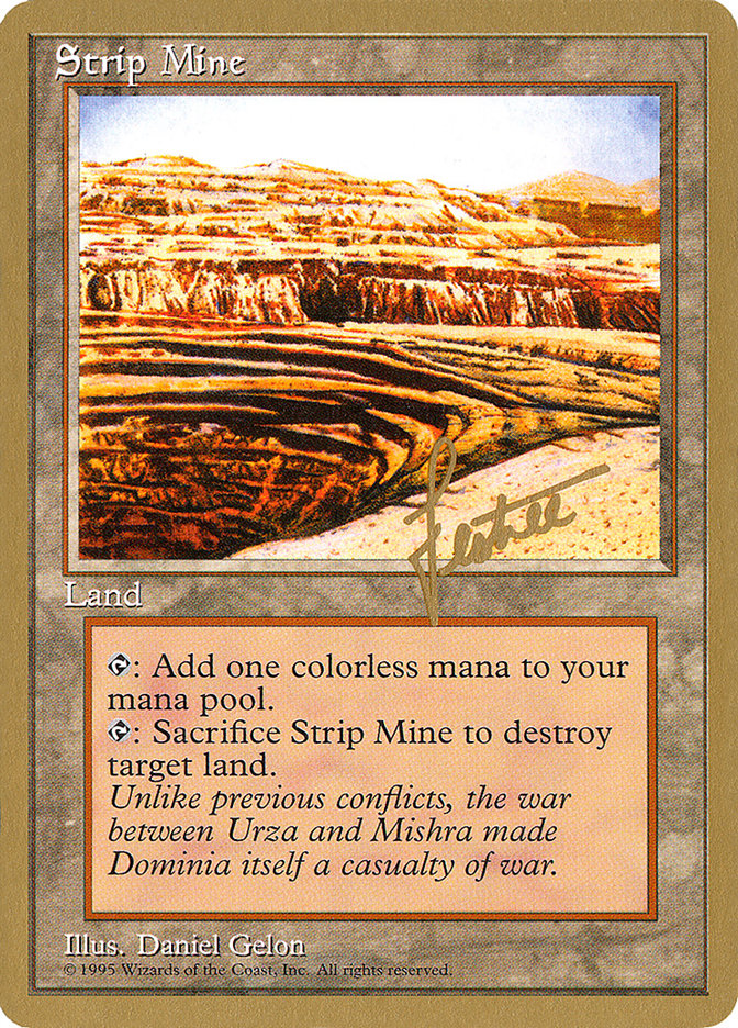 Strip Mine (Bertrand Lestree) [Pro Tour Collector Set] | Gamer Loot