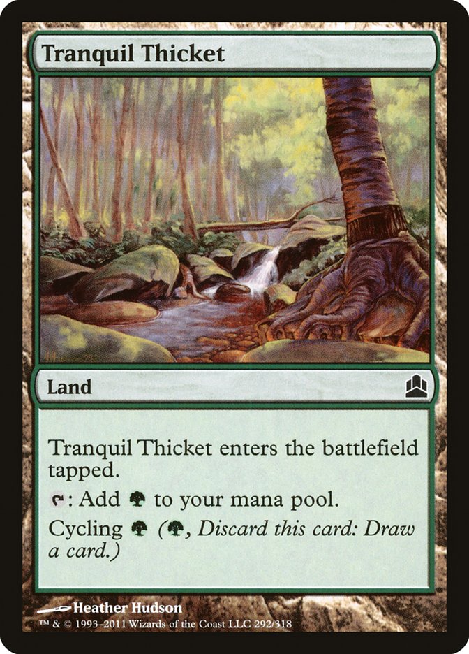 Tranquil Thicket [Commander 2011] | Gamer Loot